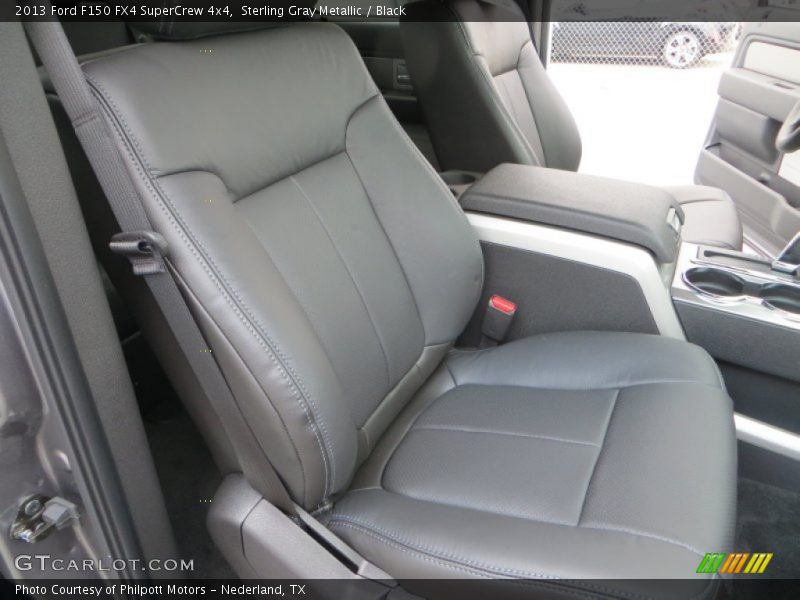 Sterling Gray Metallic / Black 2013 Ford F150 FX4 SuperCrew 4x4
