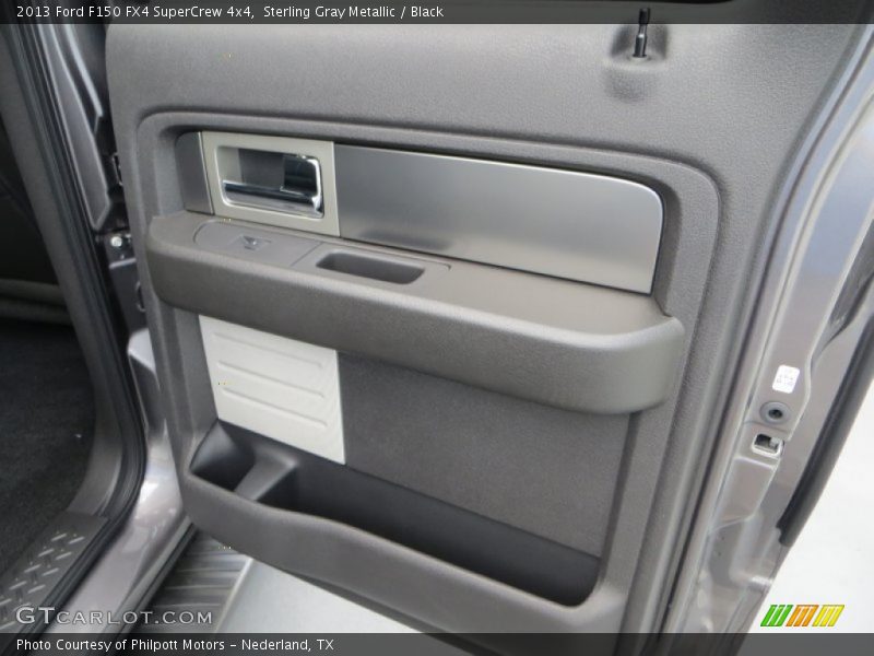 Sterling Gray Metallic / Black 2013 Ford F150 FX4 SuperCrew 4x4