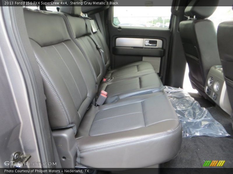 Rear Seat of 2013 F150 FX4 SuperCrew 4x4