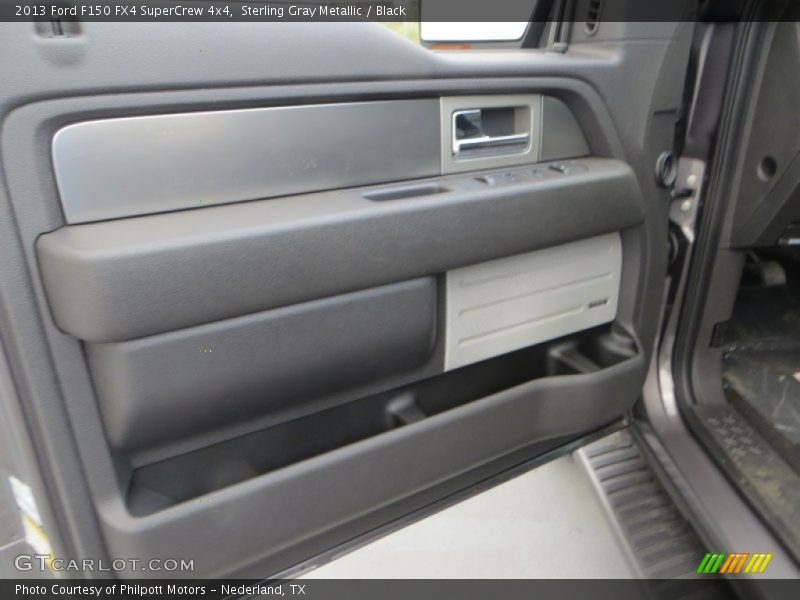 Sterling Gray Metallic / Black 2013 Ford F150 FX4 SuperCrew 4x4