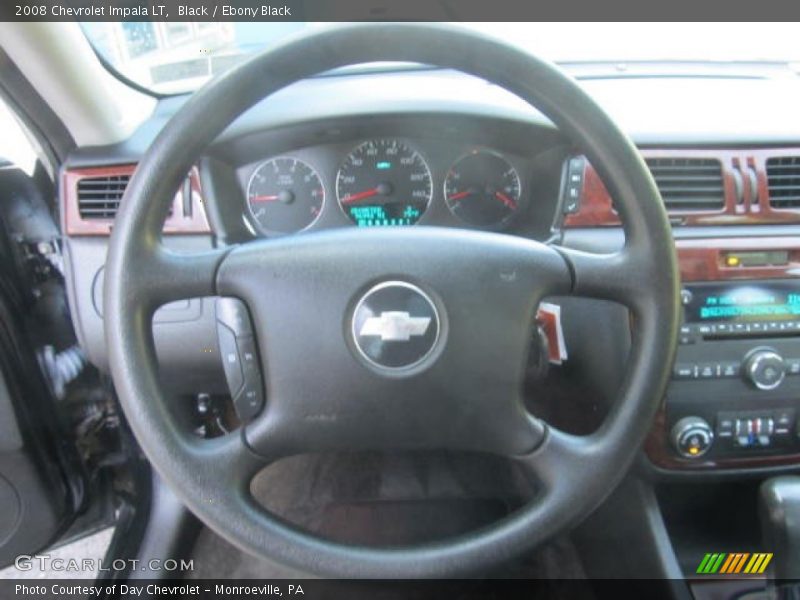 Black / Ebony Black 2008 Chevrolet Impala LT
