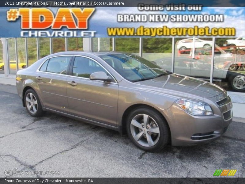 Mocha Steel Metallic / Cocoa/Cashmere 2011 Chevrolet Malibu LT