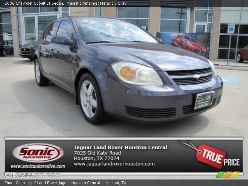 Majestic Amethyst Metallic / Gray 2006 Chevrolet Cobalt LT Sedan