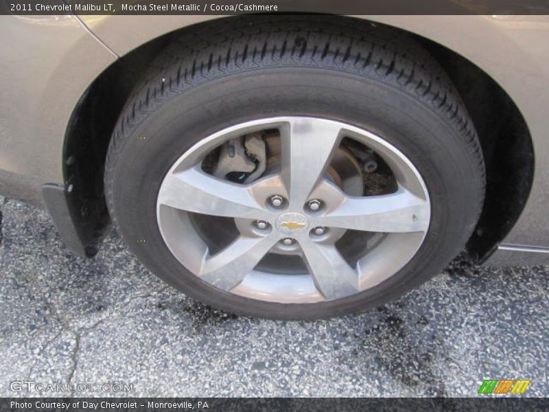 Mocha Steel Metallic / Cocoa/Cashmere 2011 Chevrolet Malibu LT
