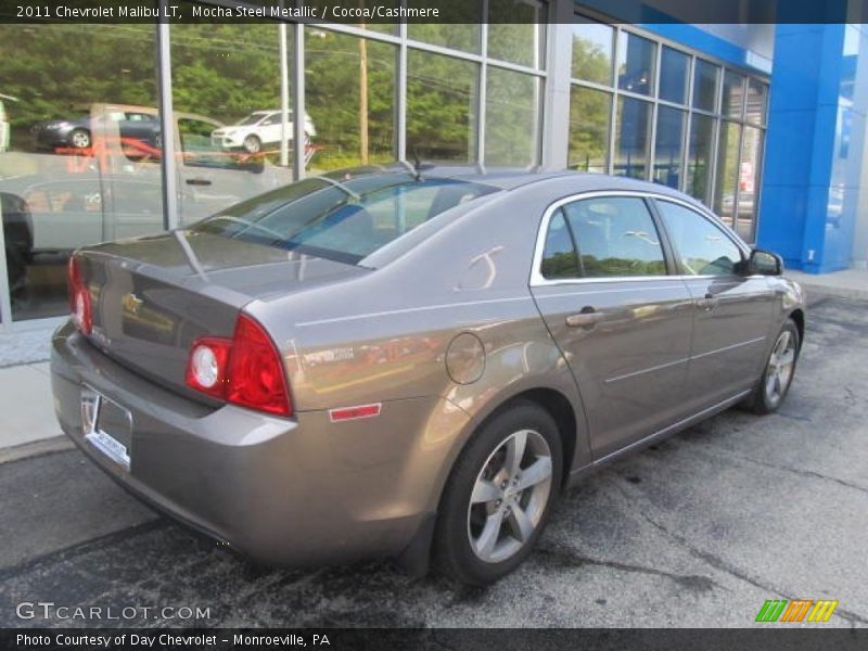 Mocha Steel Metallic / Cocoa/Cashmere 2011 Chevrolet Malibu LT