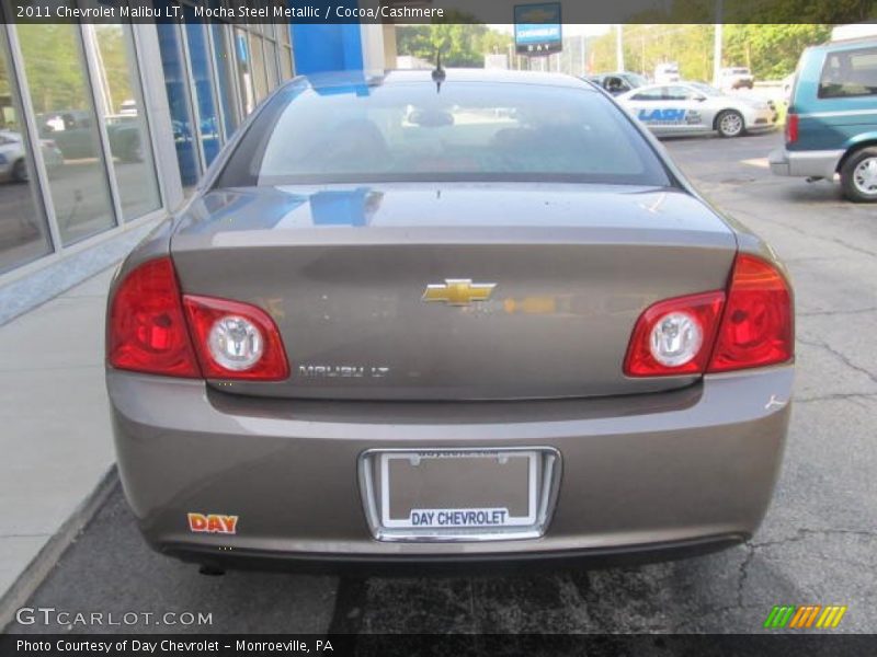 Mocha Steel Metallic / Cocoa/Cashmere 2011 Chevrolet Malibu LT