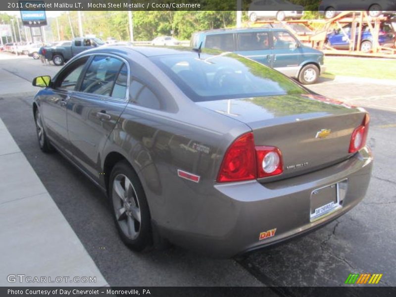 Mocha Steel Metallic / Cocoa/Cashmere 2011 Chevrolet Malibu LT