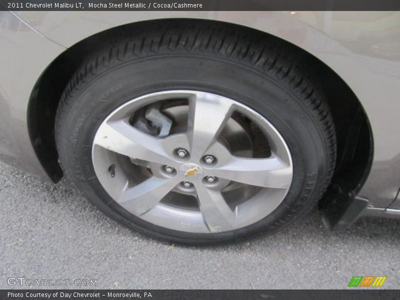 Mocha Steel Metallic / Cocoa/Cashmere 2011 Chevrolet Malibu LT