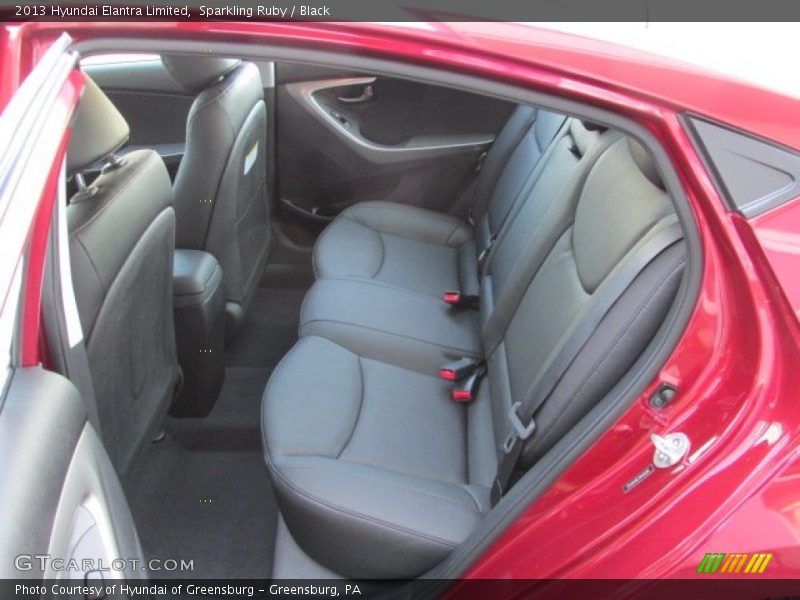 Sparkling Ruby / Black 2013 Hyundai Elantra Limited