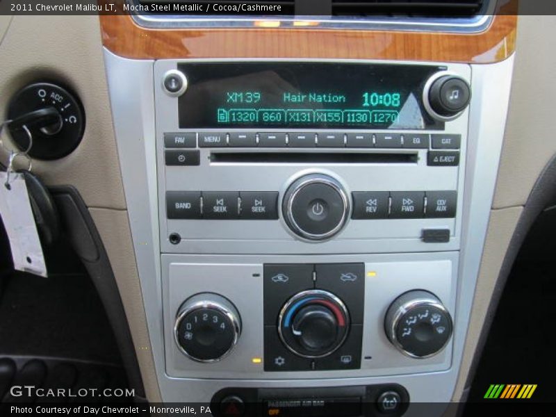 Mocha Steel Metallic / Cocoa/Cashmere 2011 Chevrolet Malibu LT