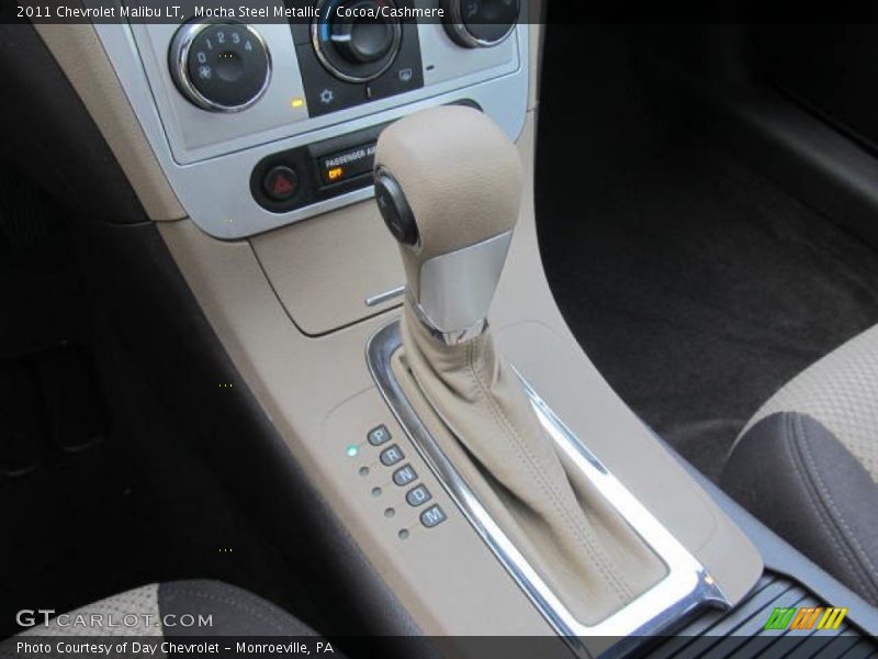 Mocha Steel Metallic / Cocoa/Cashmere 2011 Chevrolet Malibu LT