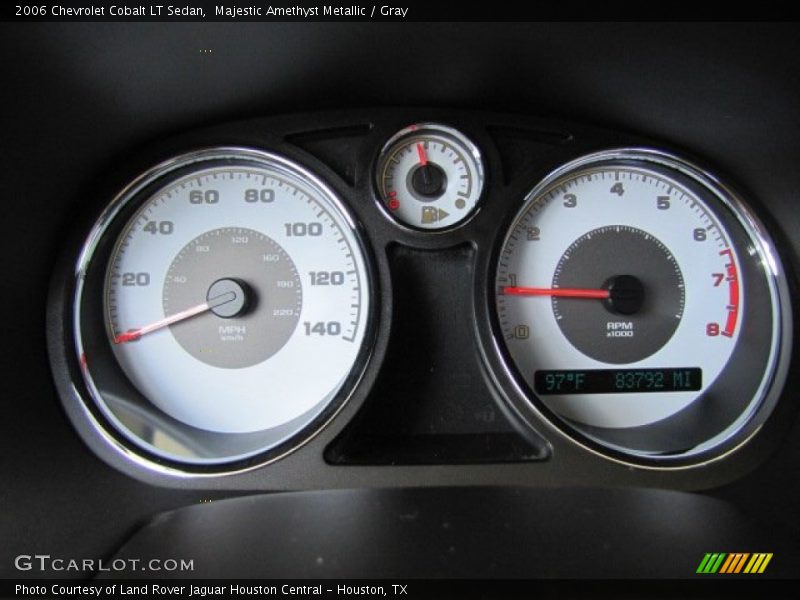 Majestic Amethyst Metallic / Gray 2006 Chevrolet Cobalt LT Sedan