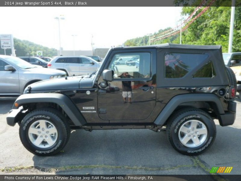 Black / Black 2014 Jeep Wrangler Sport S 4x4