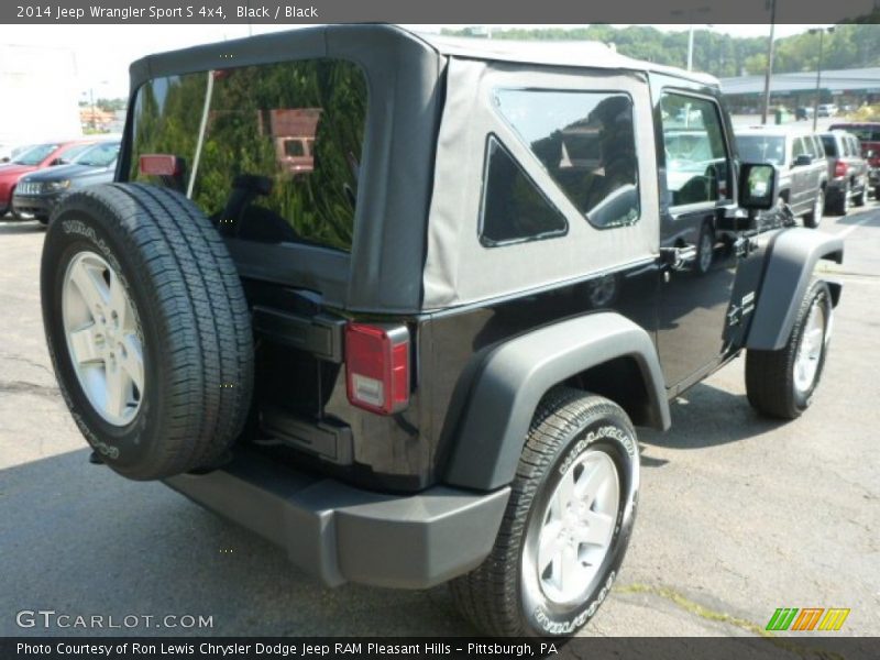 Black / Black 2014 Jeep Wrangler Sport S 4x4