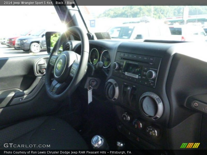Black / Black 2014 Jeep Wrangler Sport S 4x4
