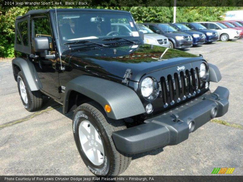 Front 3/4 View of 2014 Wrangler Sport S 4x4