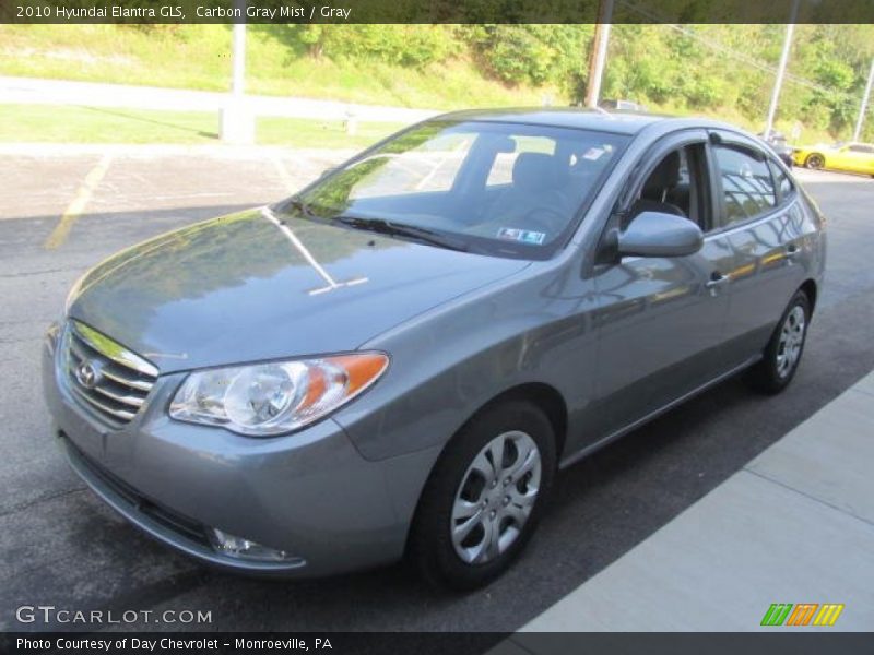 Carbon Gray Mist / Gray 2010 Hyundai Elantra GLS
