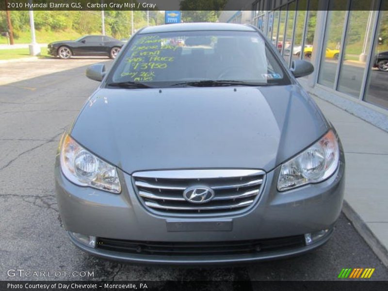 Carbon Gray Mist / Gray 2010 Hyundai Elantra GLS