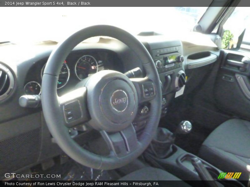 Black / Black 2014 Jeep Wrangler Sport S 4x4