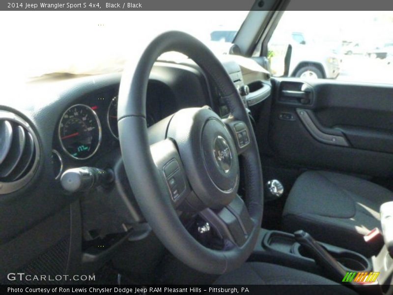 Black / Black 2014 Jeep Wrangler Sport S 4x4