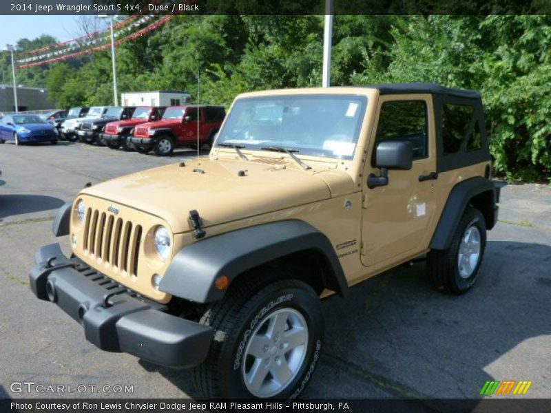 Dune / Black 2014 Jeep Wrangler Sport S 4x4