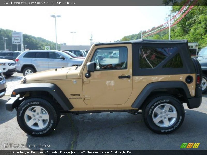 Dune / Black 2014 Jeep Wrangler Sport S 4x4