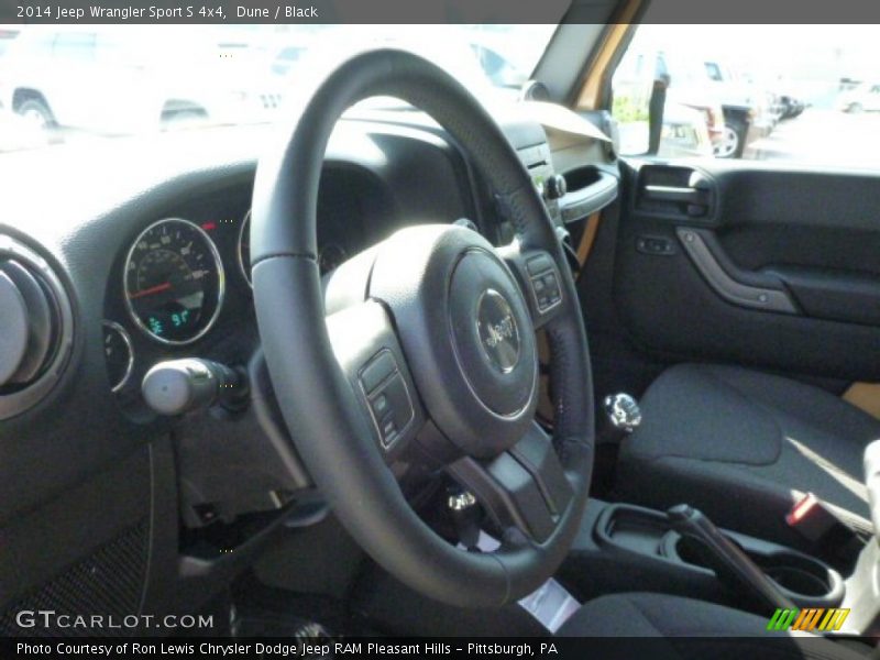 Dune / Black 2014 Jeep Wrangler Sport S 4x4