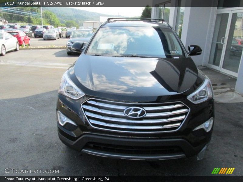 Becketts Black / Gray 2013 Hyundai Santa Fe GLS AWD
