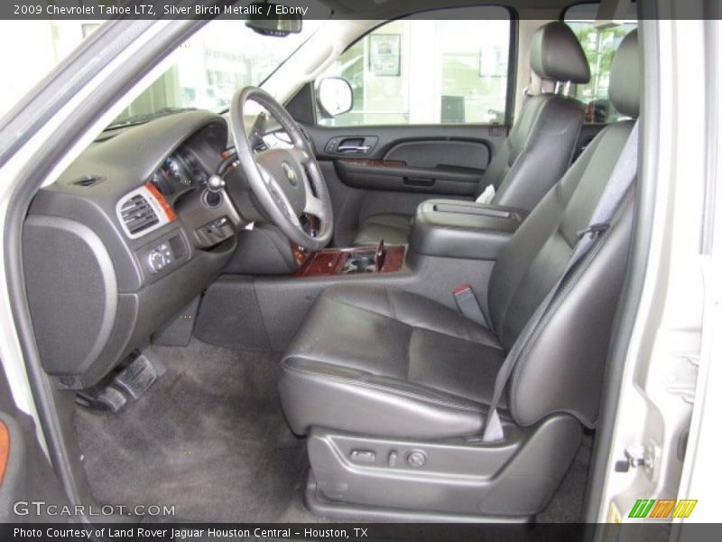 Silver Birch Metallic / Ebony 2009 Chevrolet Tahoe LTZ