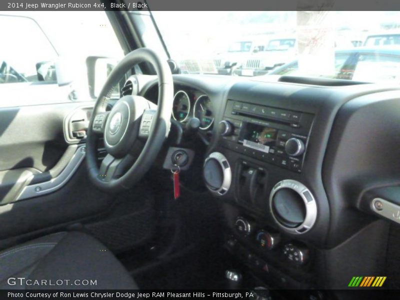 Black / Black 2014 Jeep Wrangler Rubicon 4x4