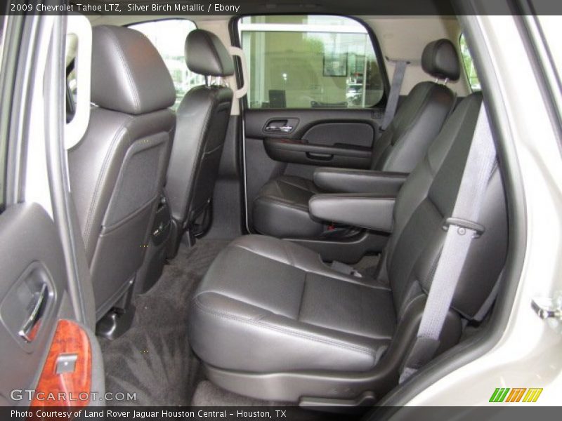 Silver Birch Metallic / Ebony 2009 Chevrolet Tahoe LTZ