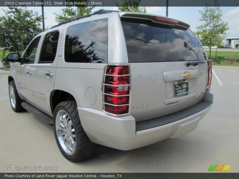 Silver Birch Metallic / Ebony 2009 Chevrolet Tahoe LTZ