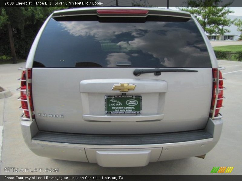 Silver Birch Metallic / Ebony 2009 Chevrolet Tahoe LTZ