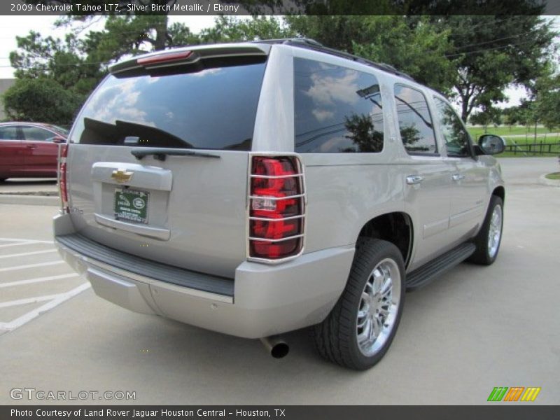 Silver Birch Metallic / Ebony 2009 Chevrolet Tahoe LTZ