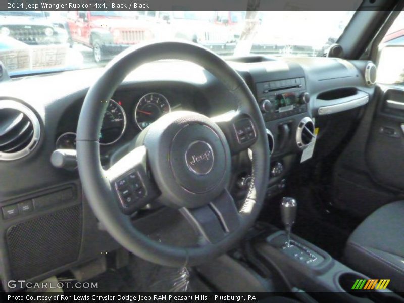 Black / Black 2014 Jeep Wrangler Rubicon 4x4