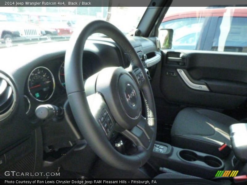 Black / Black 2014 Jeep Wrangler Rubicon 4x4