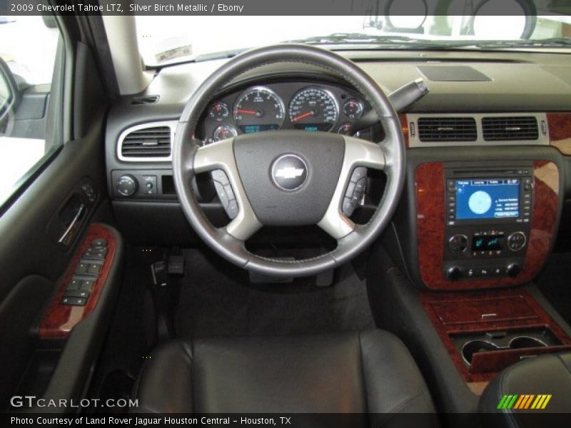 Silver Birch Metallic / Ebony 2009 Chevrolet Tahoe LTZ
