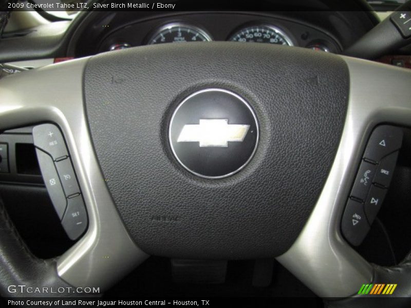 Silver Birch Metallic / Ebony 2009 Chevrolet Tahoe LTZ