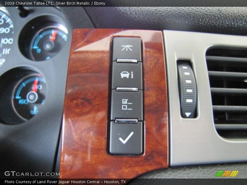 Silver Birch Metallic / Ebony 2009 Chevrolet Tahoe LTZ