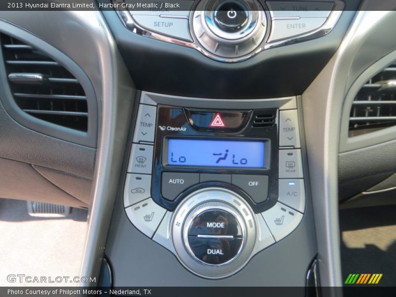Harbor Gray Metallic / Black 2013 Hyundai Elantra Limited