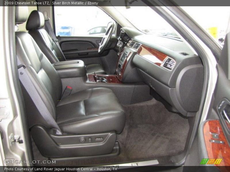 Silver Birch Metallic / Ebony 2009 Chevrolet Tahoe LTZ