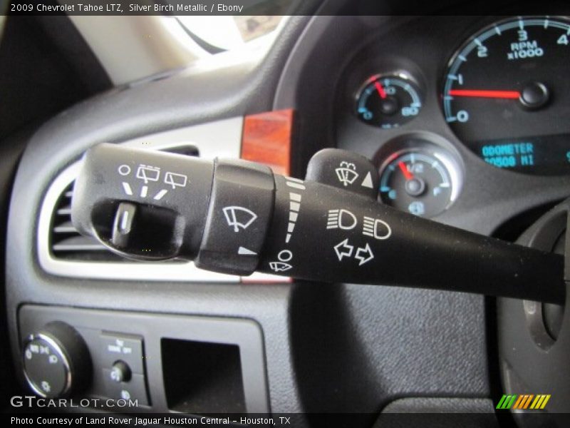 Silver Birch Metallic / Ebony 2009 Chevrolet Tahoe LTZ