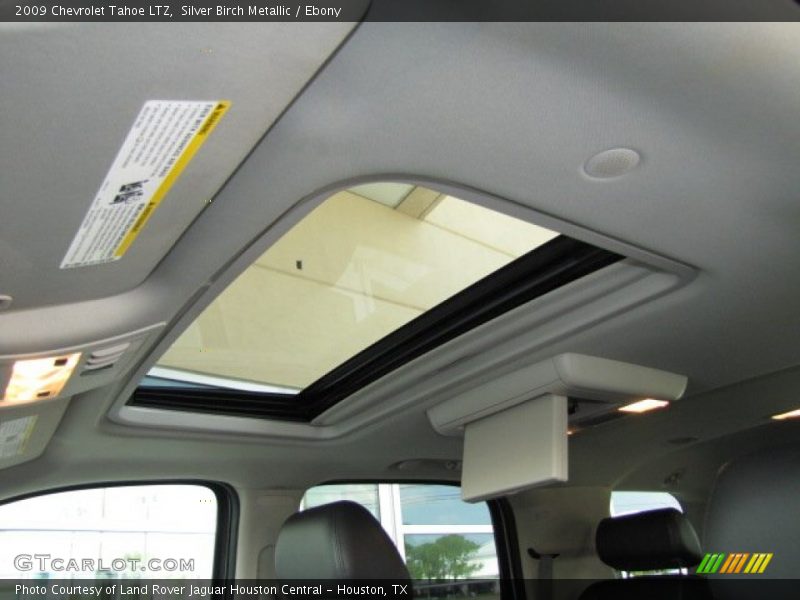 Silver Birch Metallic / Ebony 2009 Chevrolet Tahoe LTZ