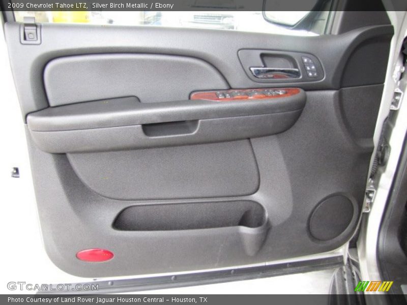Silver Birch Metallic / Ebony 2009 Chevrolet Tahoe LTZ