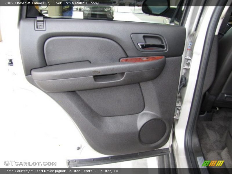 Silver Birch Metallic / Ebony 2009 Chevrolet Tahoe LTZ