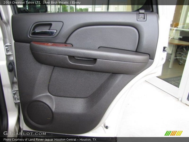 Silver Birch Metallic / Ebony 2009 Chevrolet Tahoe LTZ