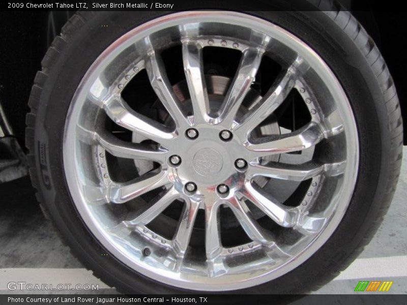 Silver Birch Metallic / Ebony 2009 Chevrolet Tahoe LTZ