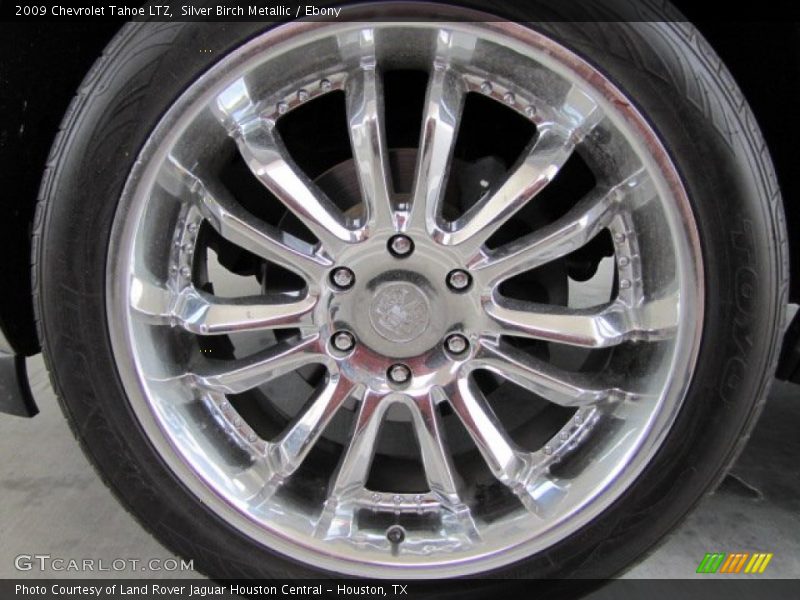 Silver Birch Metallic / Ebony 2009 Chevrolet Tahoe LTZ