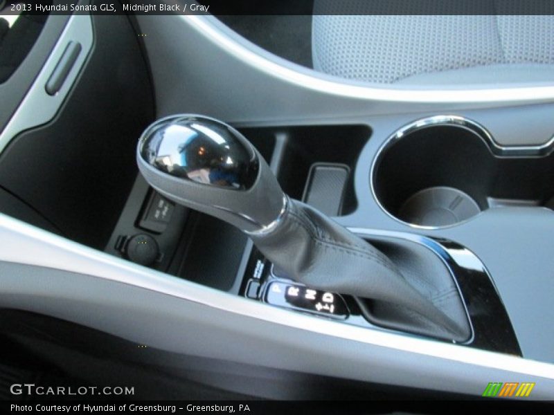 Midnight Black / Gray 2013 Hyundai Sonata GLS