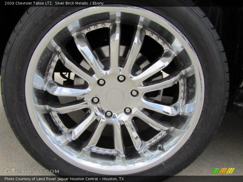Silver Birch Metallic / Ebony 2009 Chevrolet Tahoe LTZ